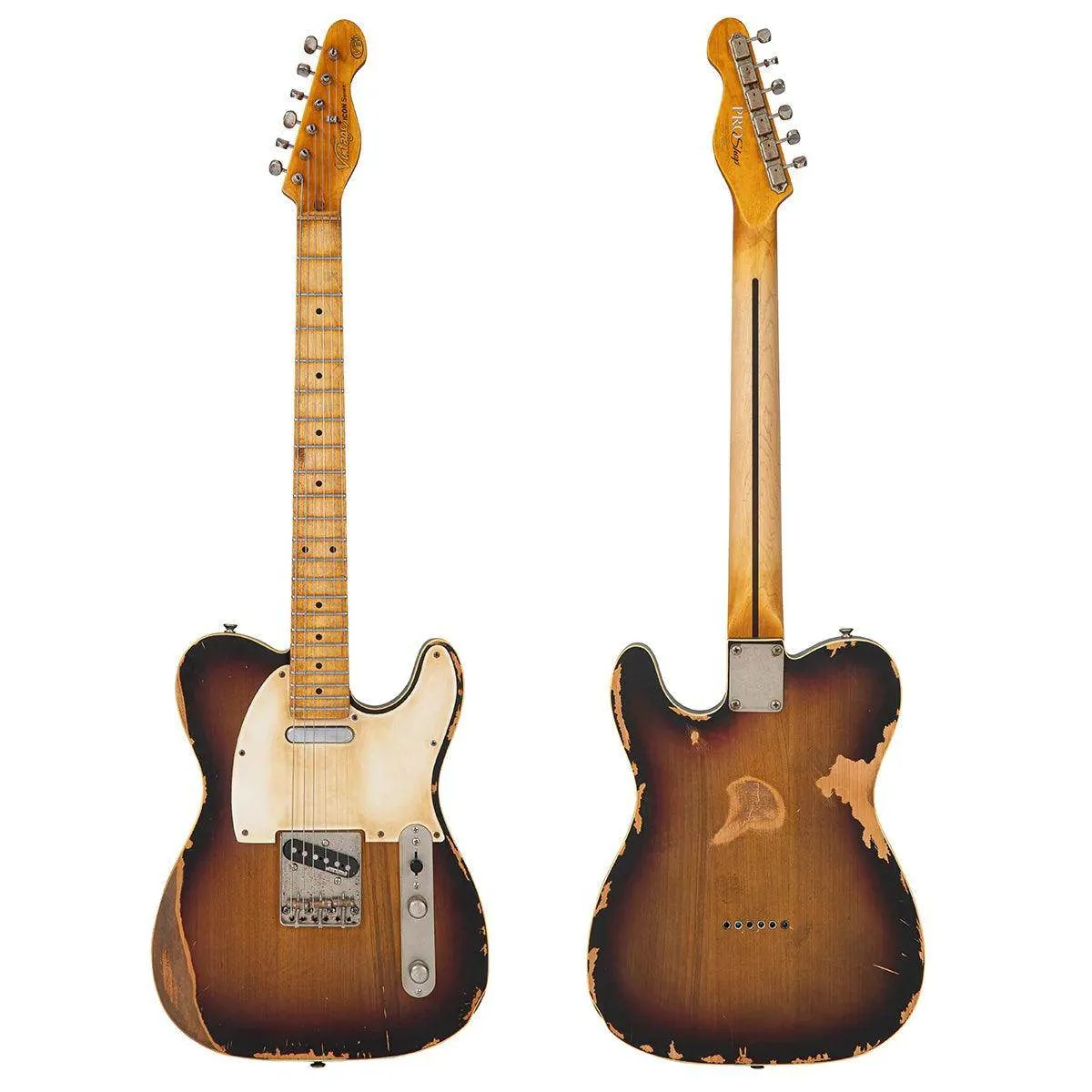Vintage V59 ProShop Custom-Build ~ Distressed Tobacco (Contact: Richards Guitars. www.rguitars.co.uk)