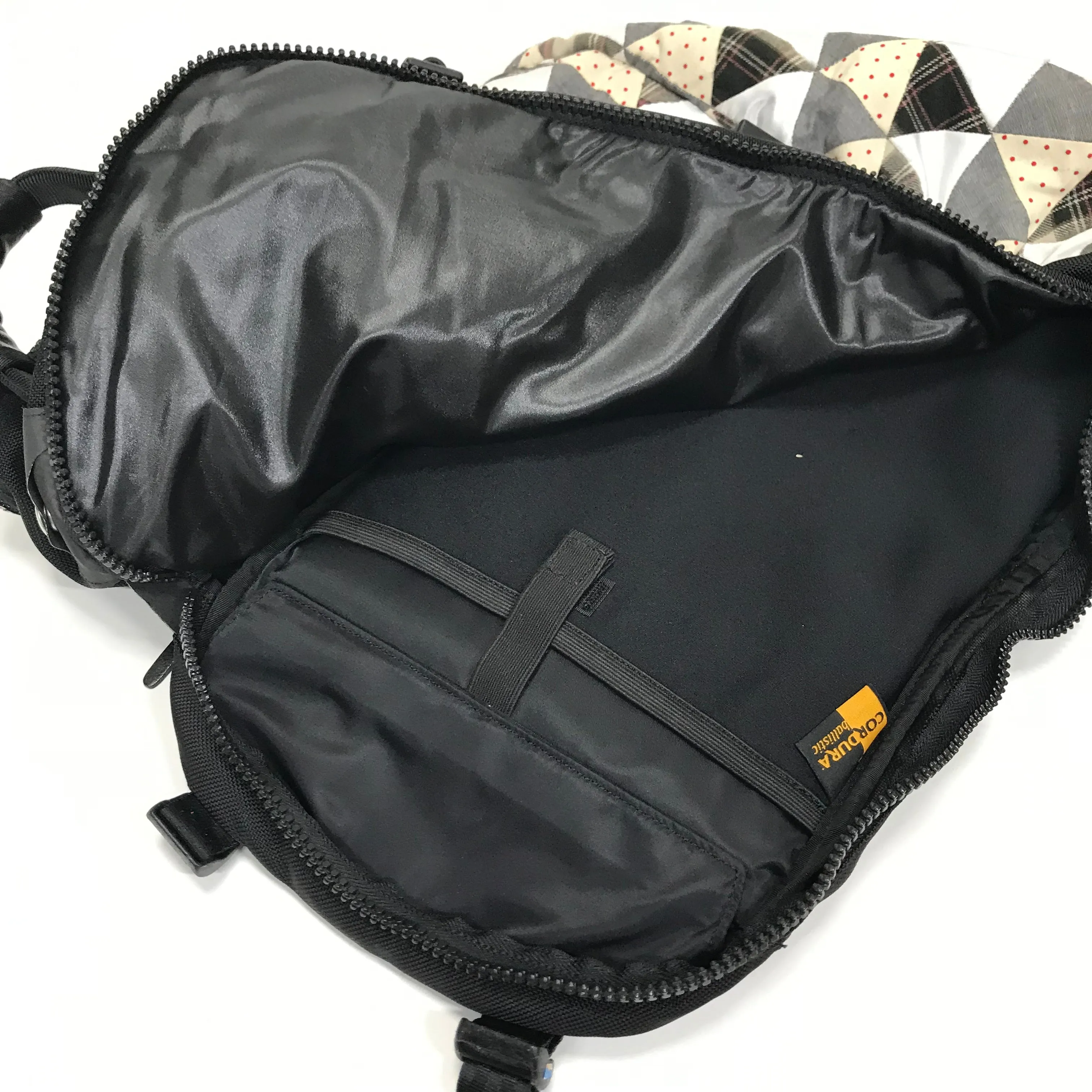 Visvim 08AW 20L Ballistic Shaker Patchwork Backpack Black
