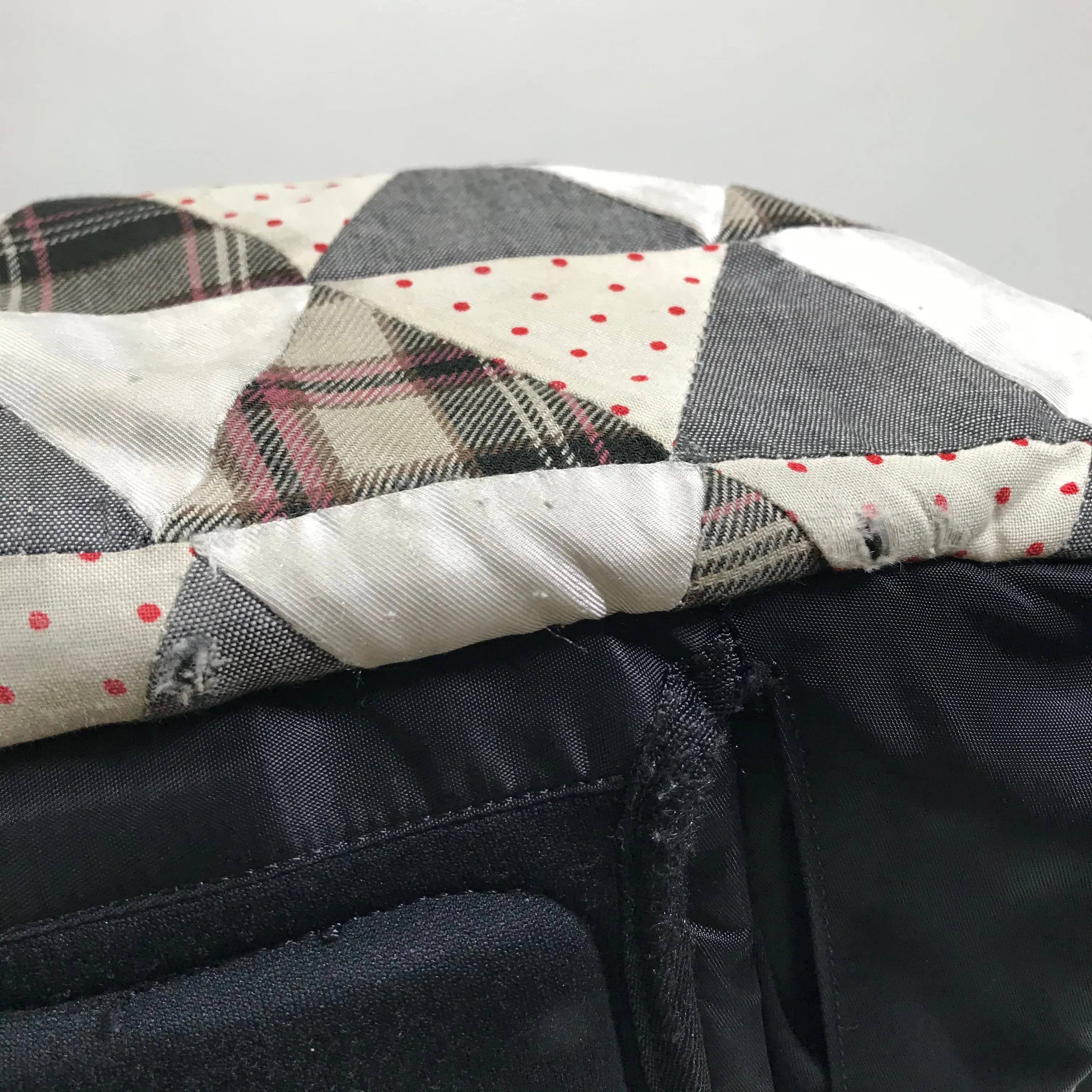 Visvim 08AW 20L Ballistic Shaker Patchwork Backpack Black