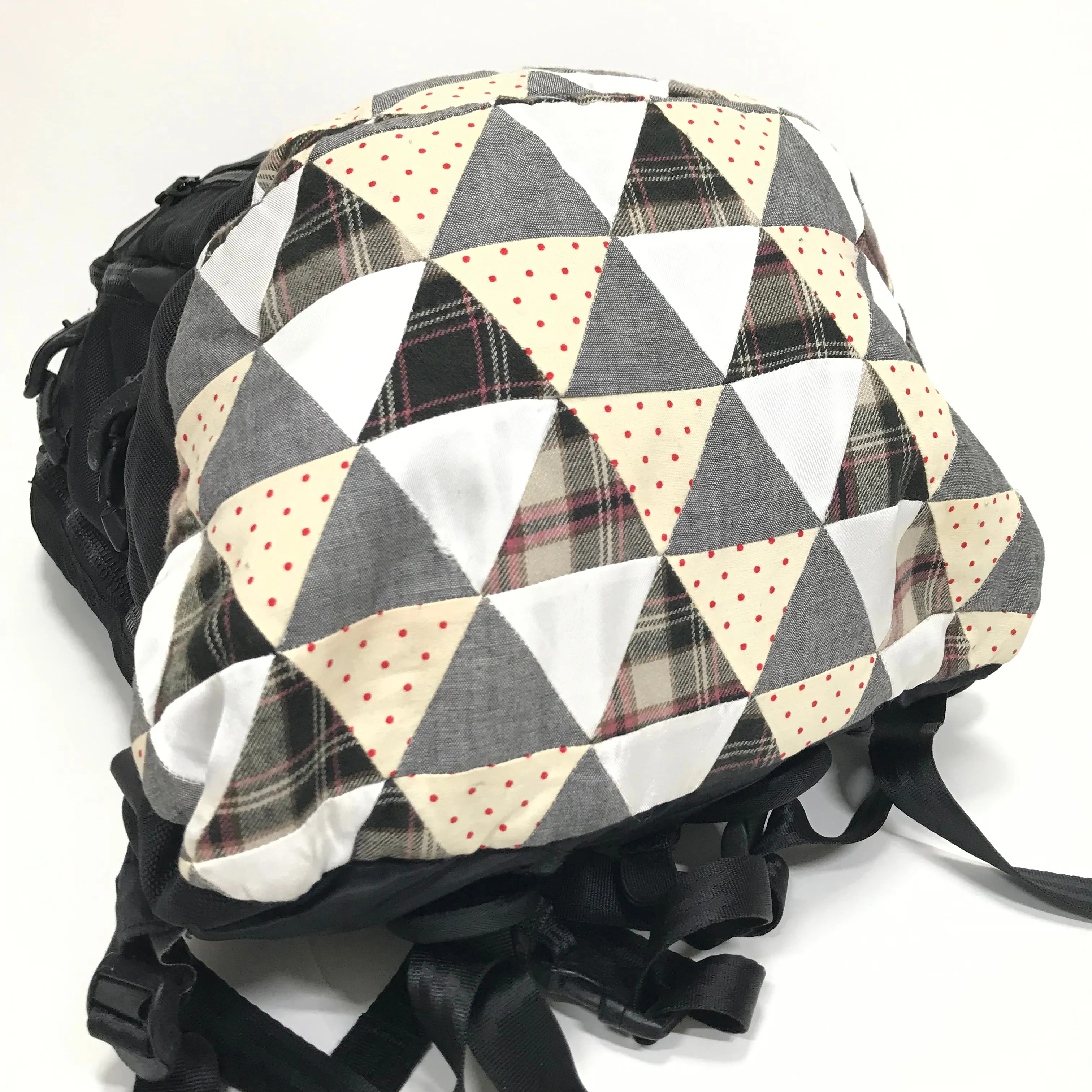 Visvim 08AW 20L Ballistic Shaker Patchwork Backpack Black