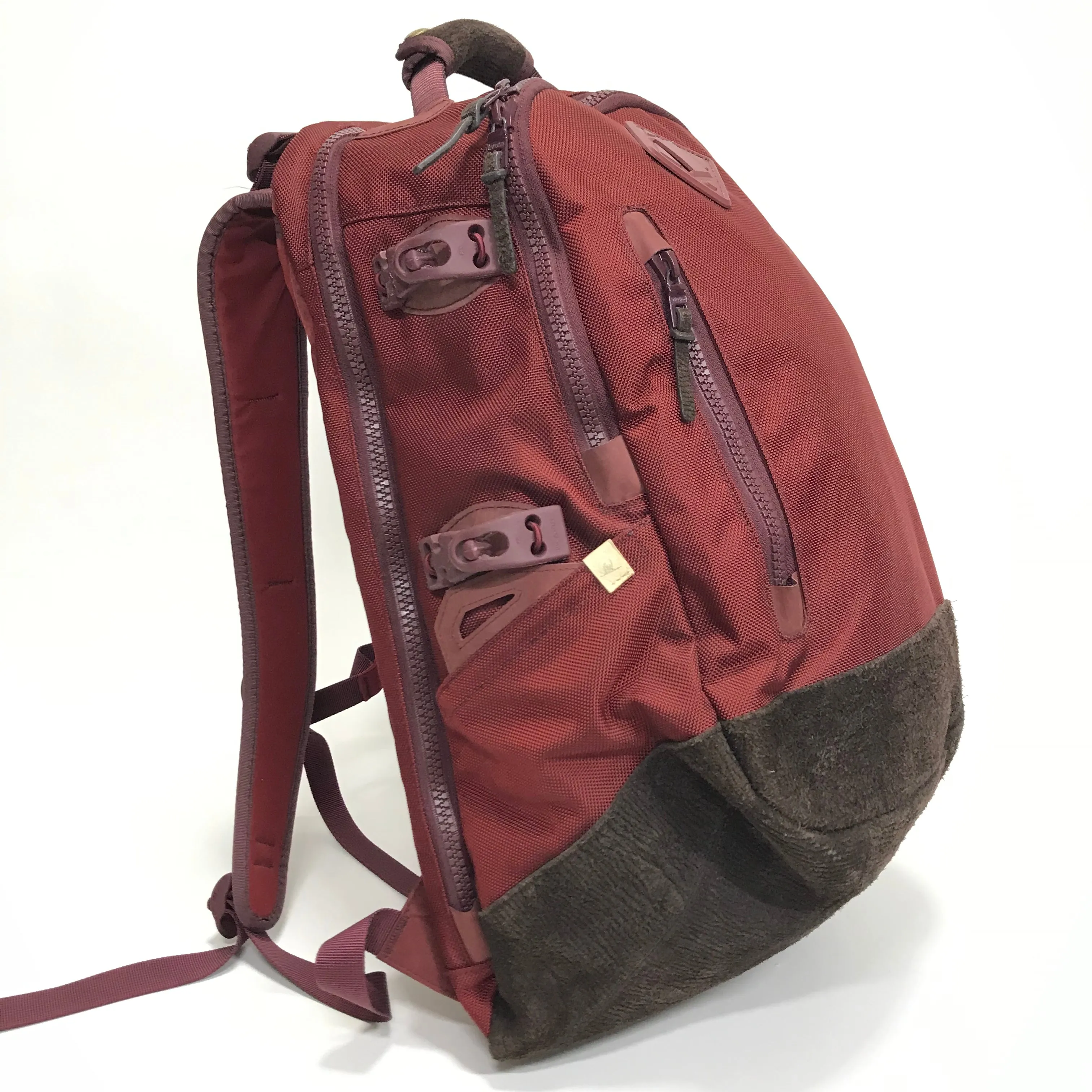 Visvim 15SS 20L Ballistic Backpack Burgundy