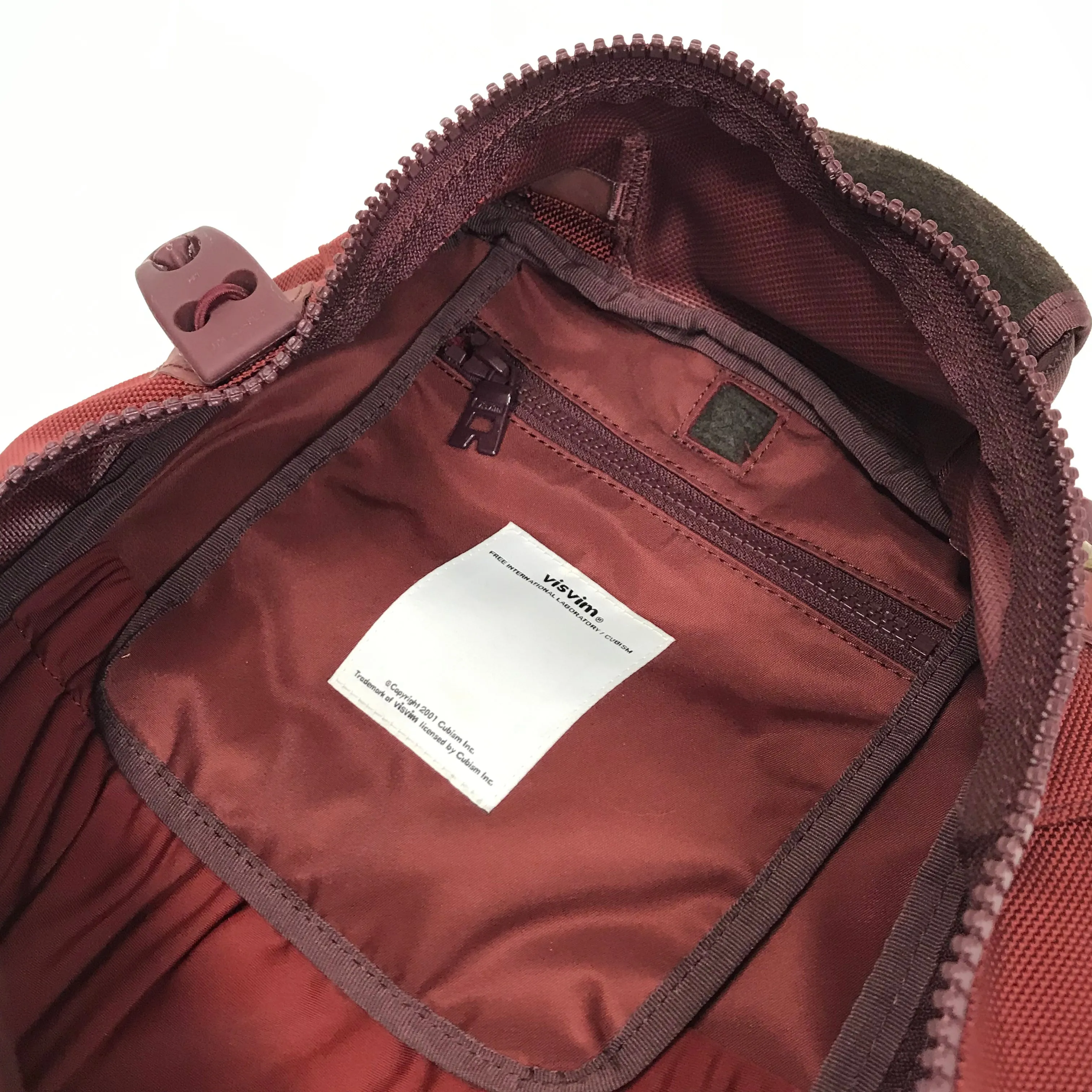 Visvim 15SS 20L Ballistic Backpack Burgundy