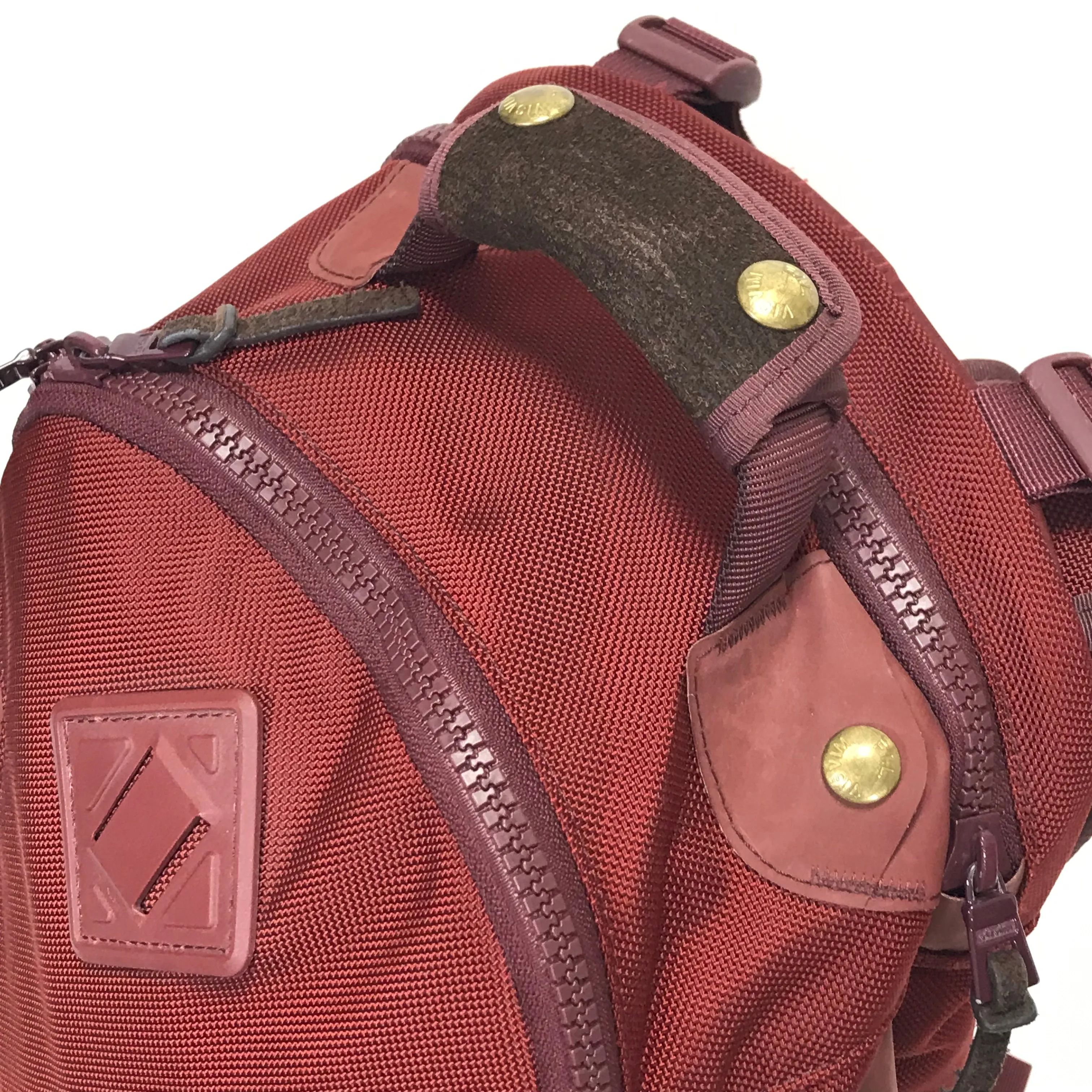 Visvim 15SS 20L Ballistic Backpack Burgundy