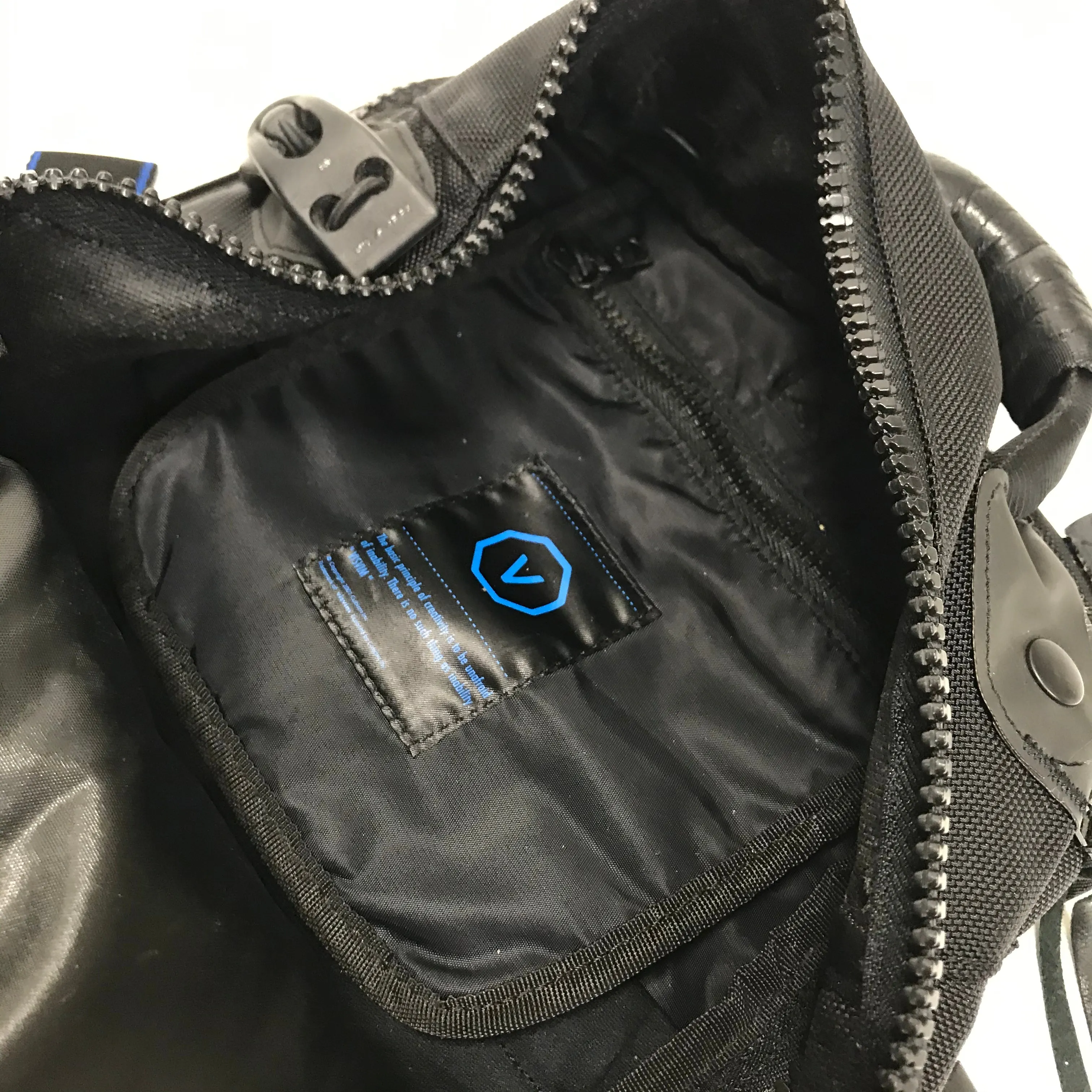 Visvim 20L Ballistic Backpack Black
