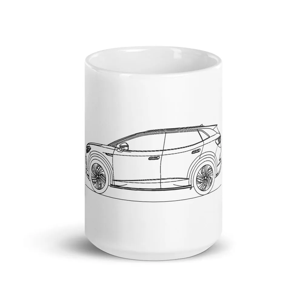 Volkswagen ID.4 Silhouette Mug
