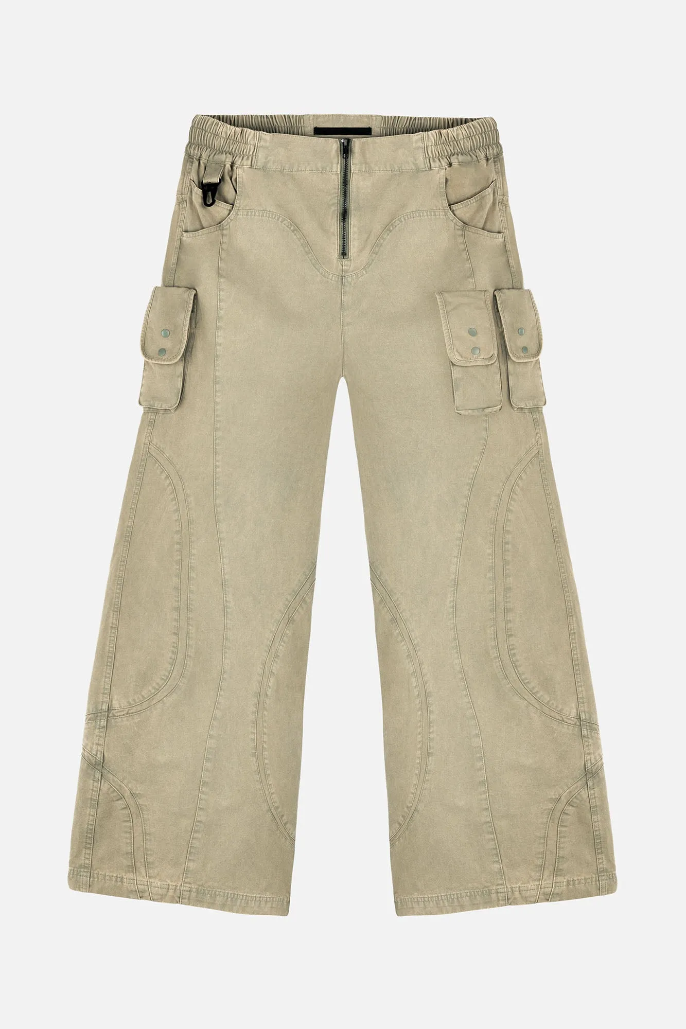 W6 CARGO WASHED GREEN