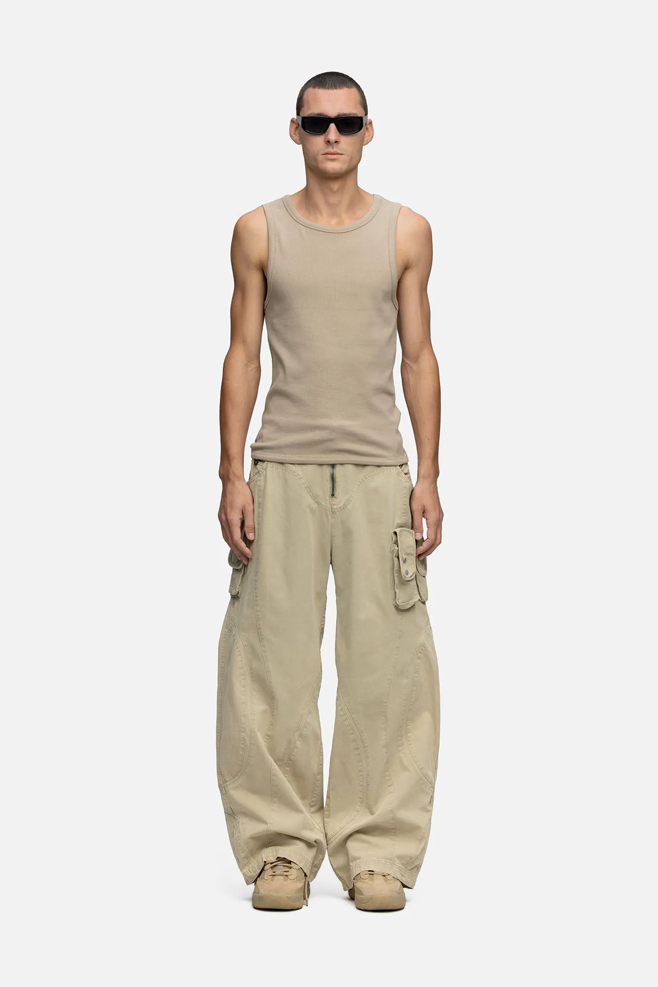 W6 CARGO WASHED GREEN
