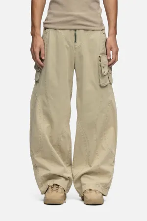 W6 CARGO WASHED GREEN
