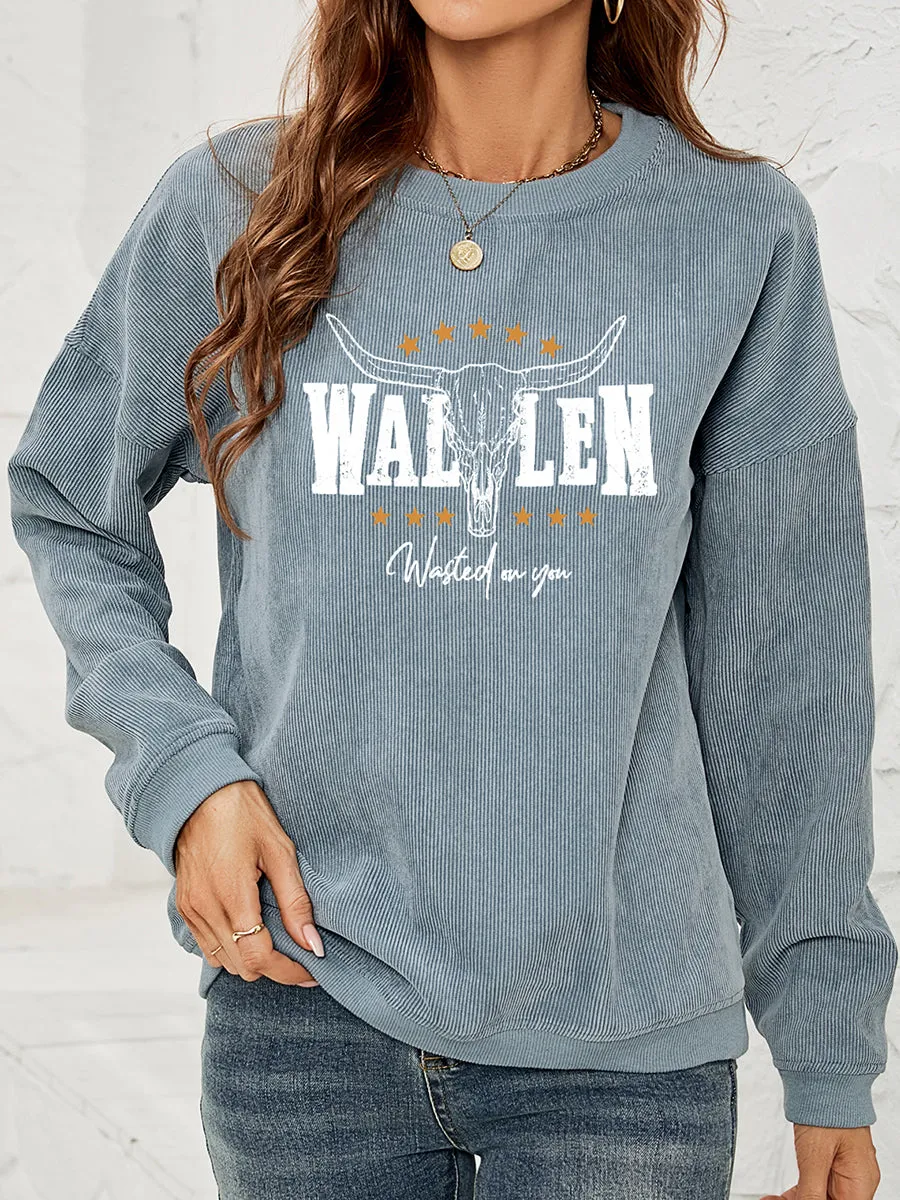 Wallen Wasted Graphic Sweatshirt