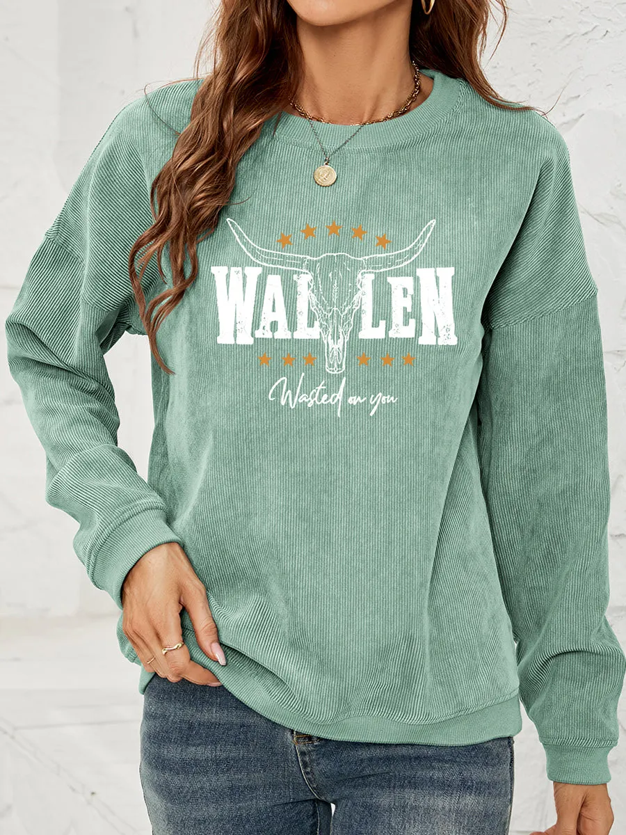 Wallen Wasted Graphic Sweatshirt