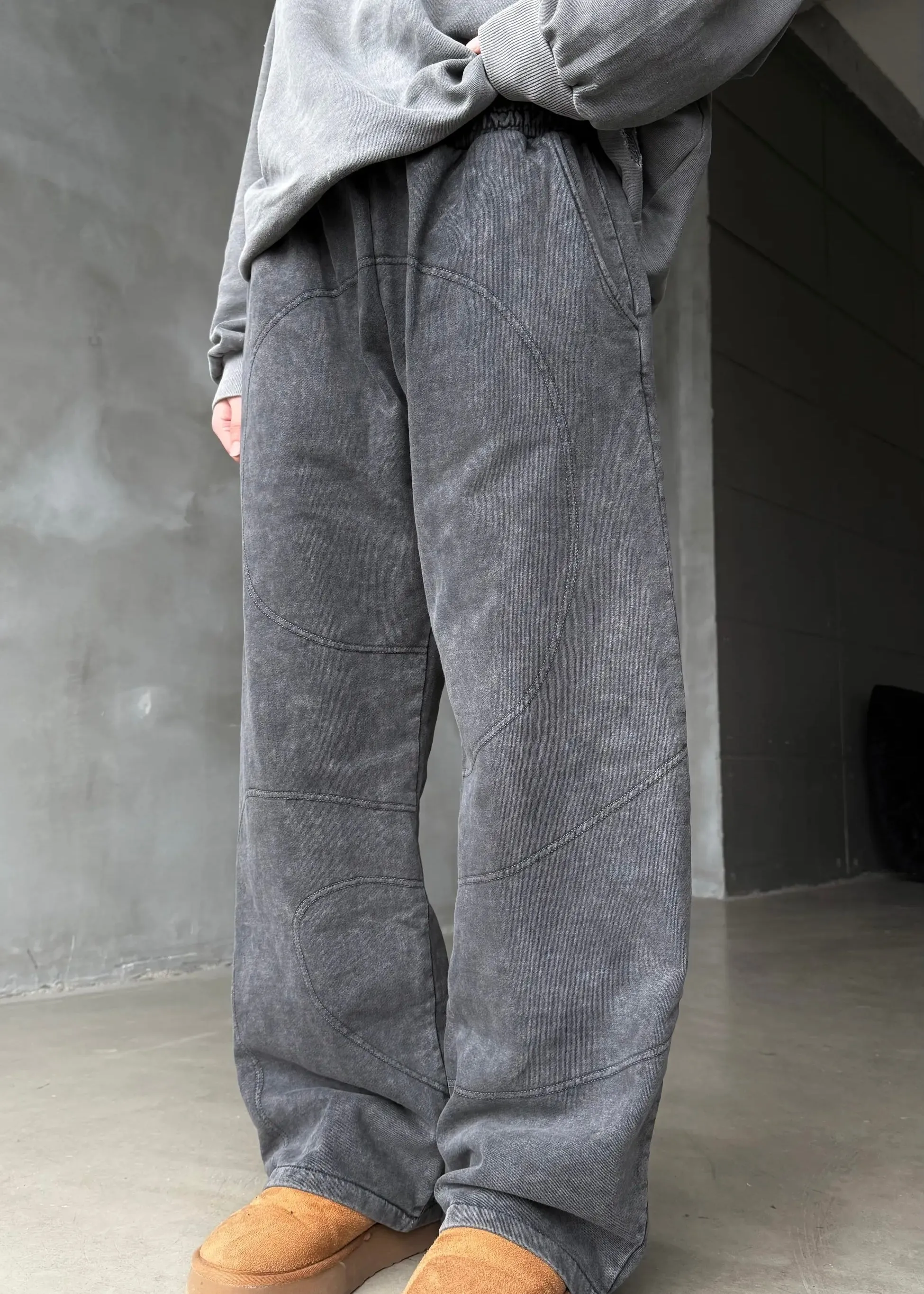 Washed Baggy Sweatpants