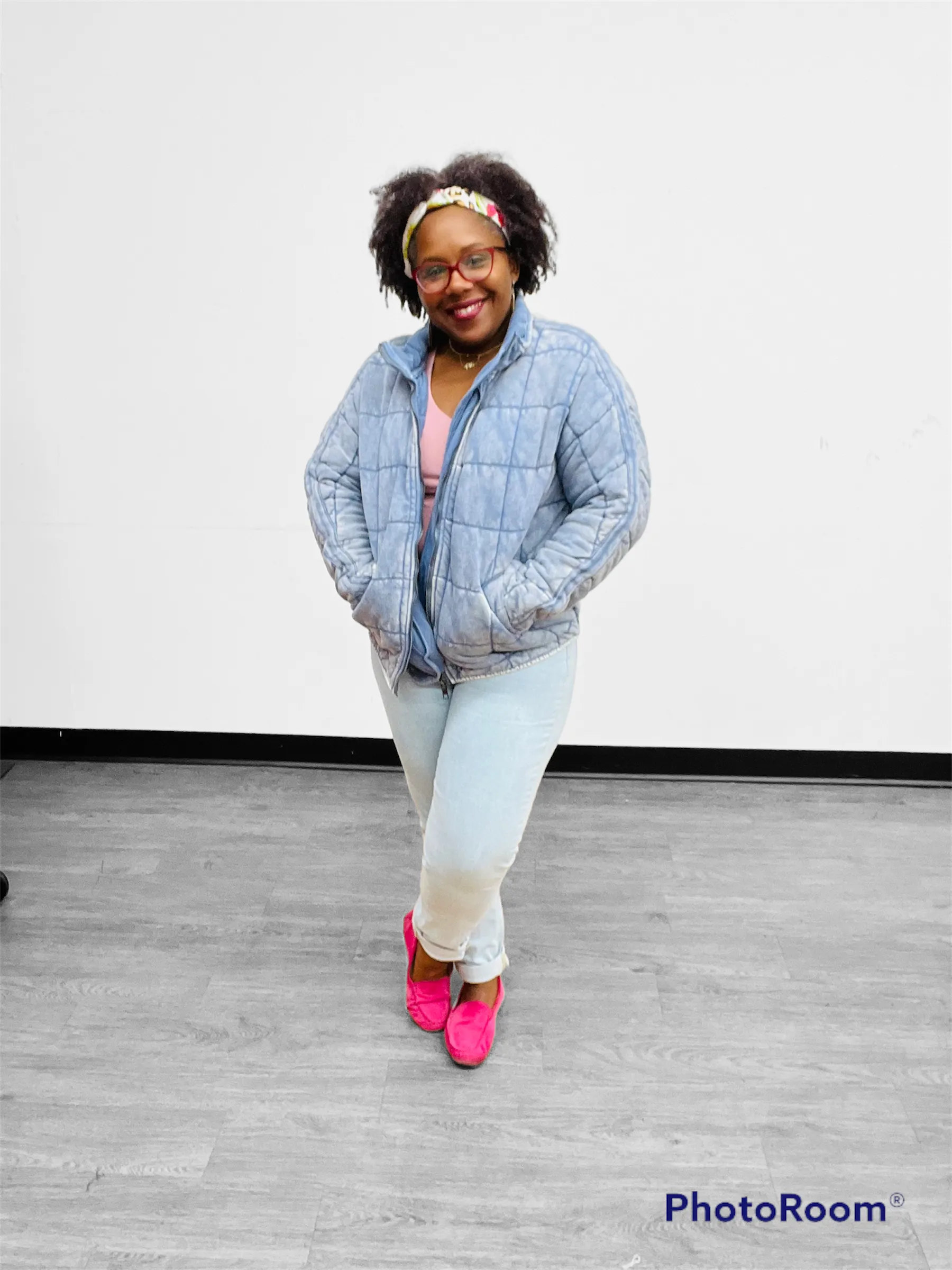 Washed Out Collection:  Quilted Jacket