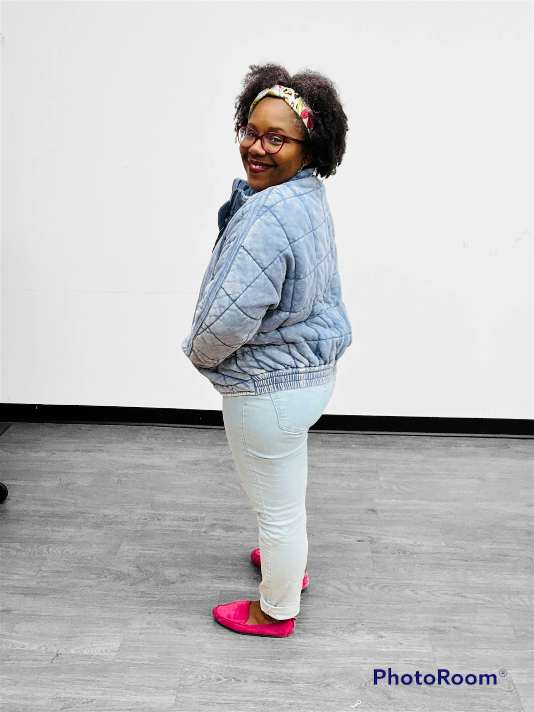 Washed Out Collection:  Quilted Jacket
