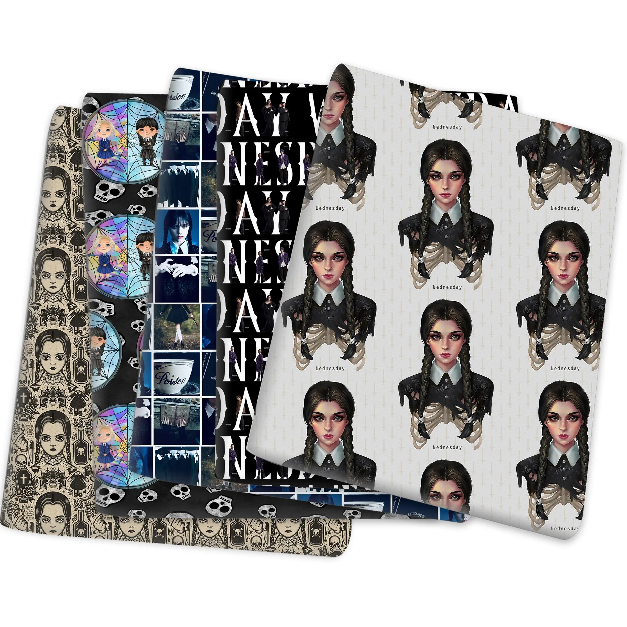 Wednesday printed fabric