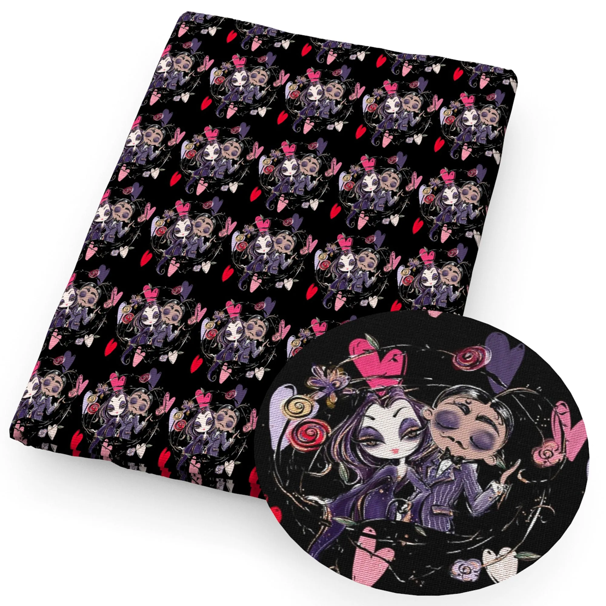 Wednesday printed fabric