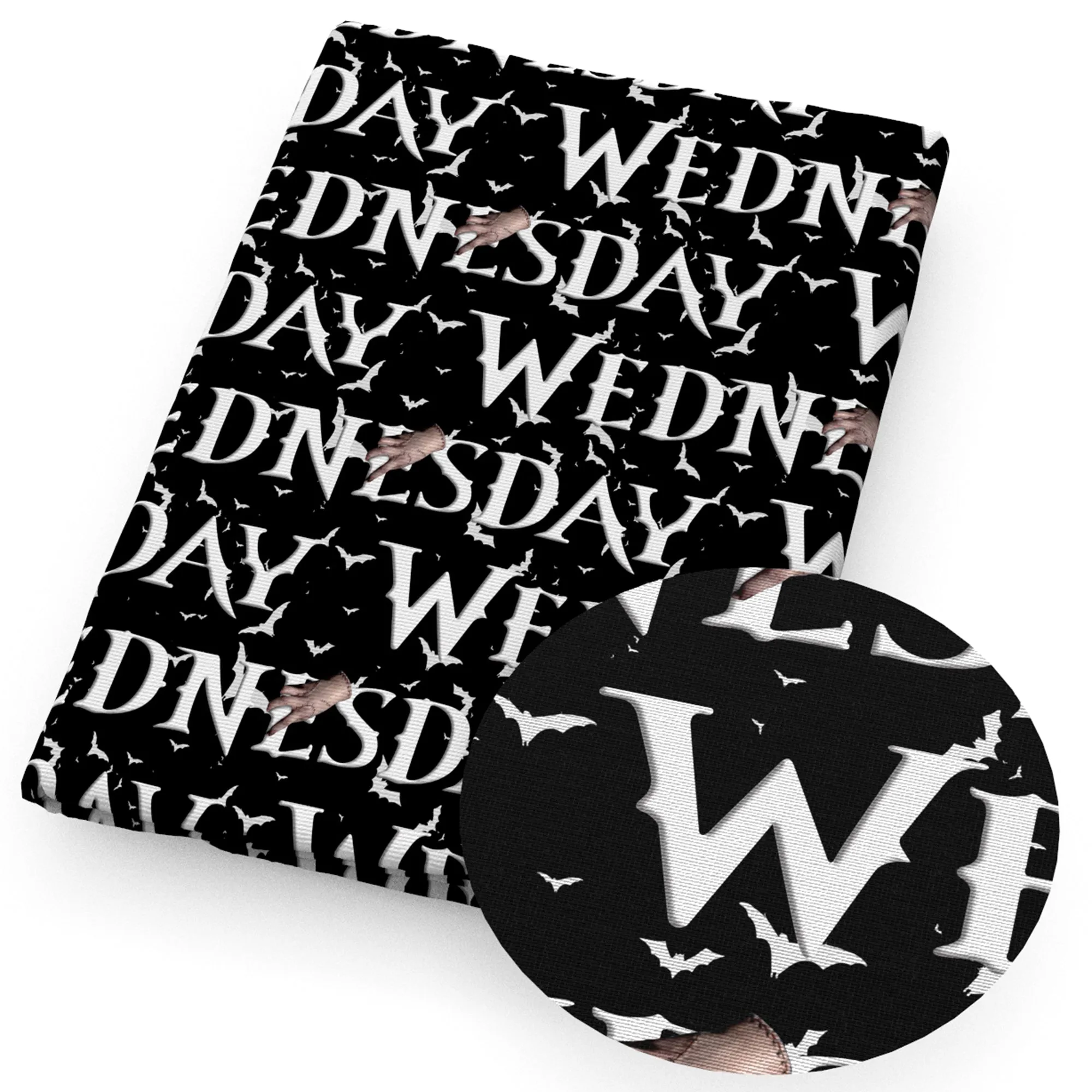 Wednesday printed fabric