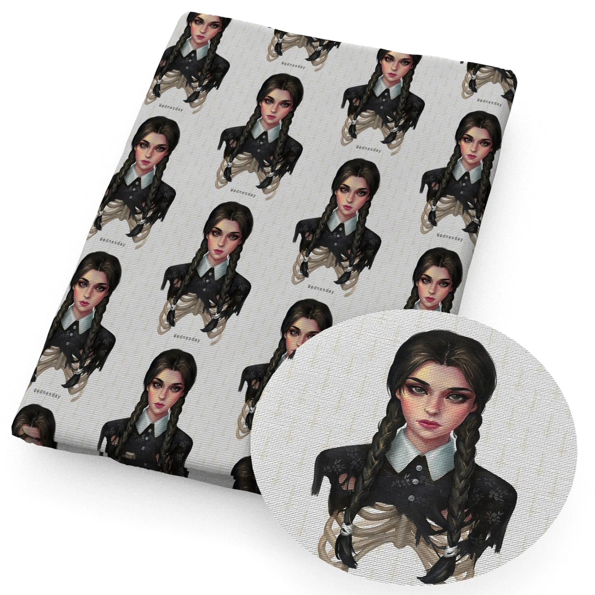 Wednesday printed fabric
