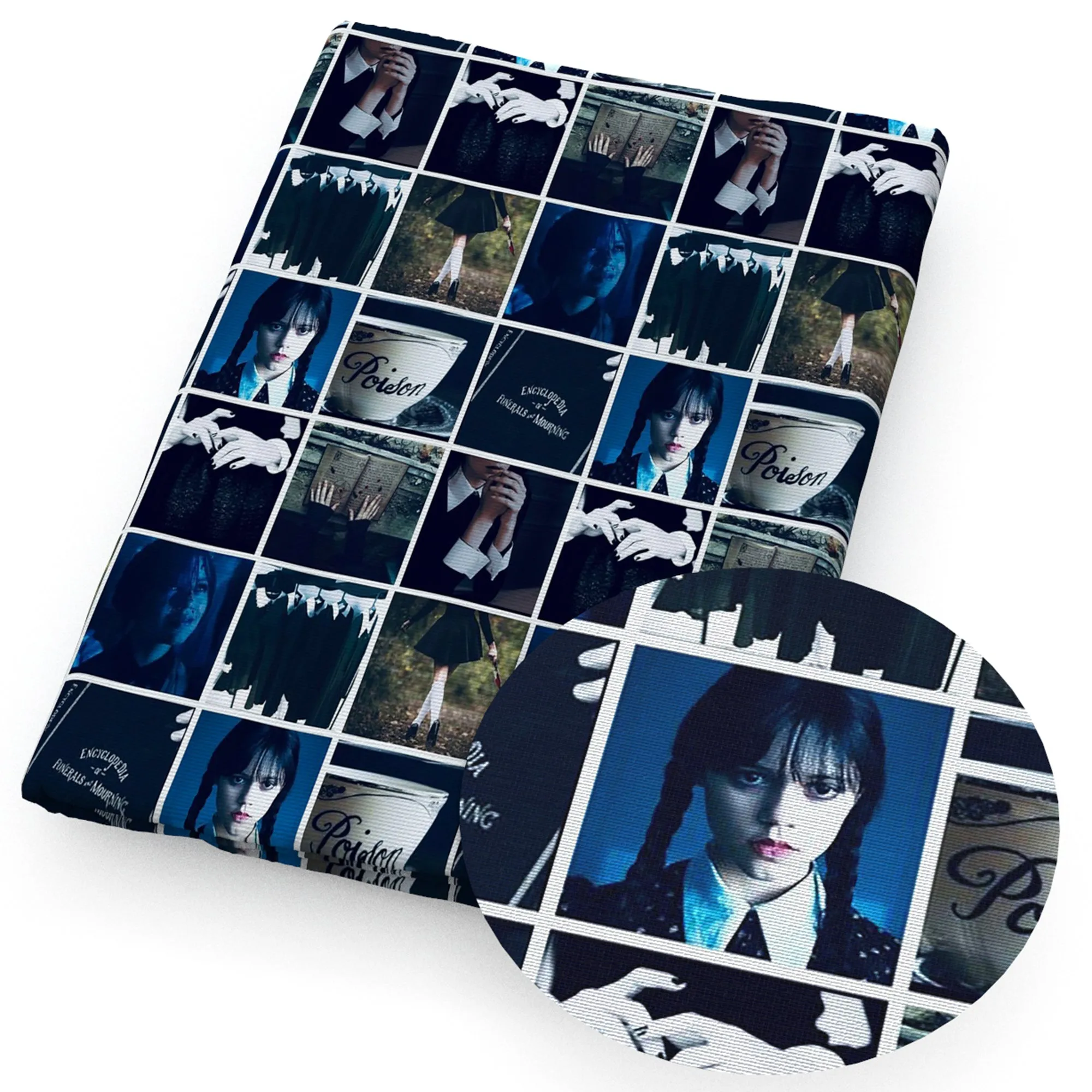 Wednesday printed fabric