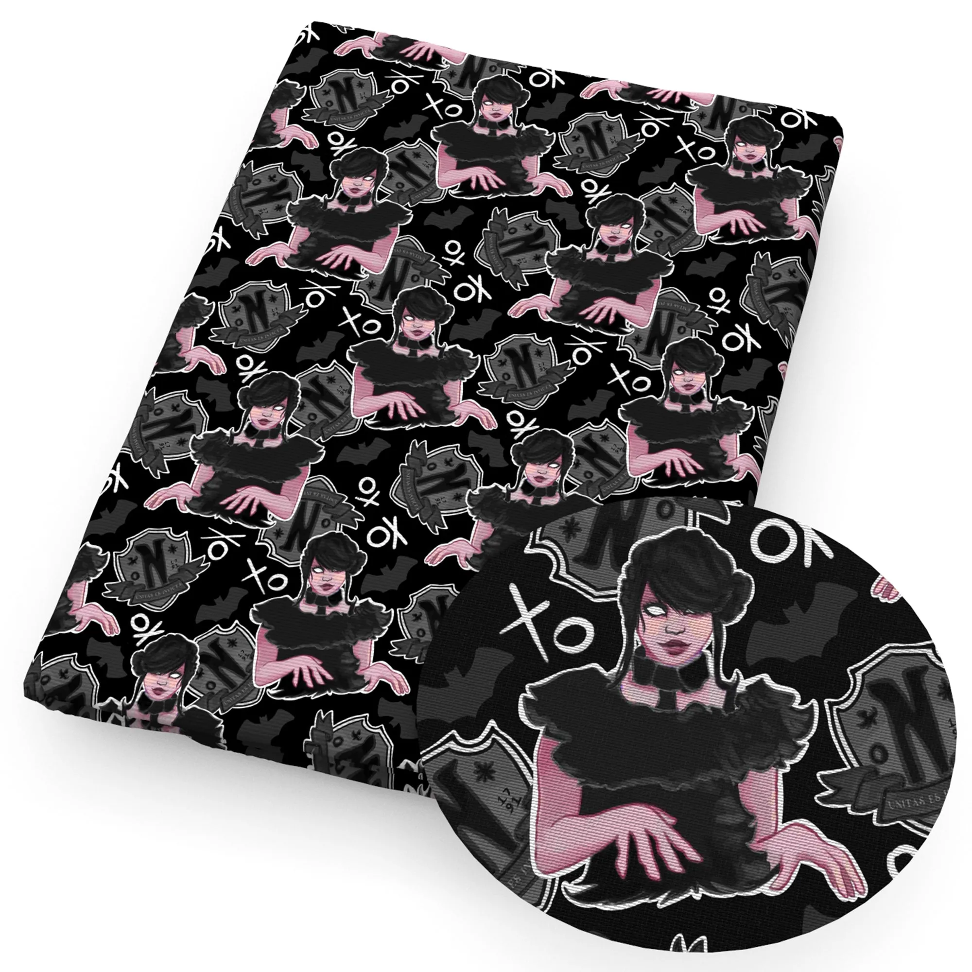 Wednesday printed fabric