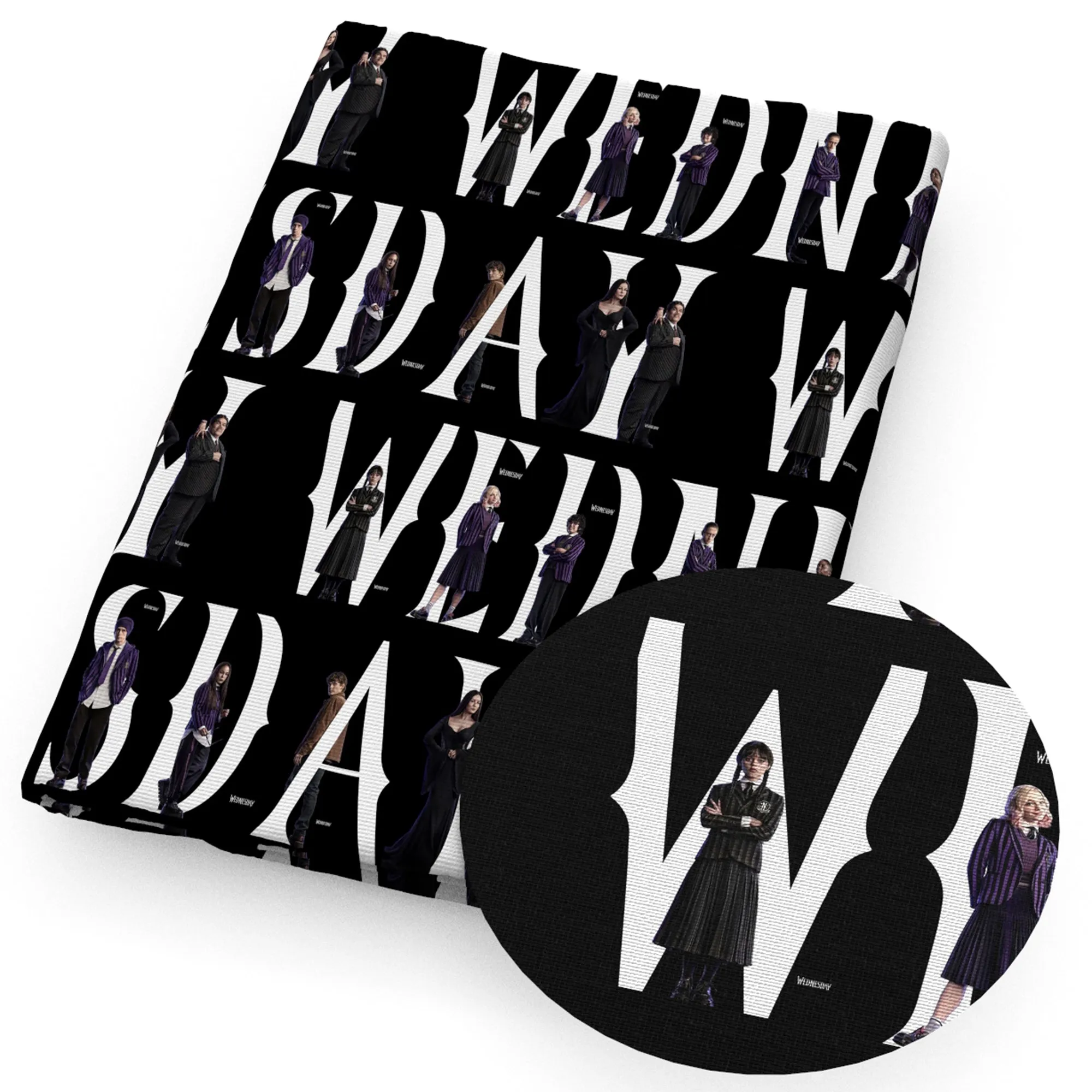 Wednesday printed fabric
