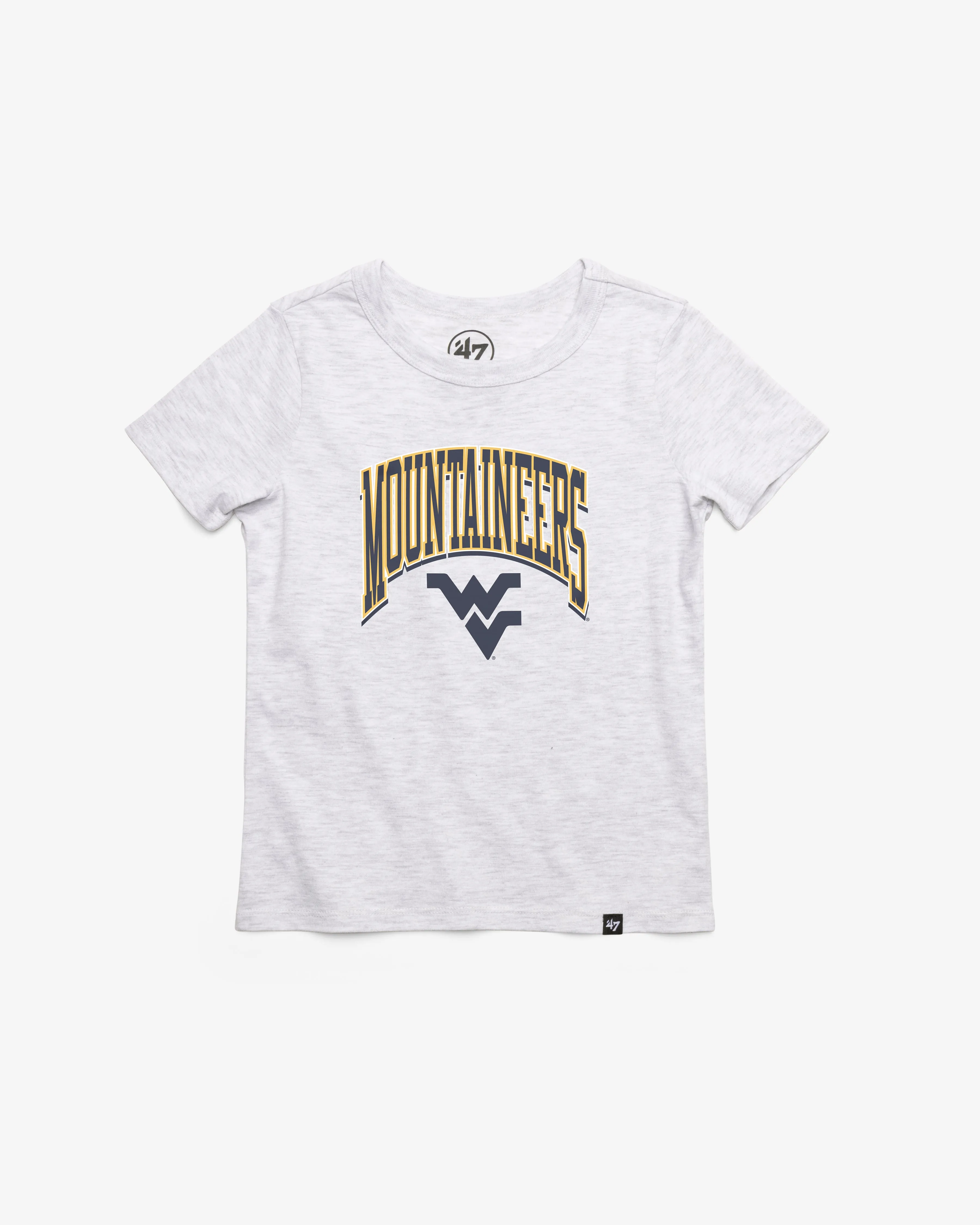 WEST VIRGINIA MOUNTAINEERS WALK TALL '47 FRANKLIN TEE KIDS