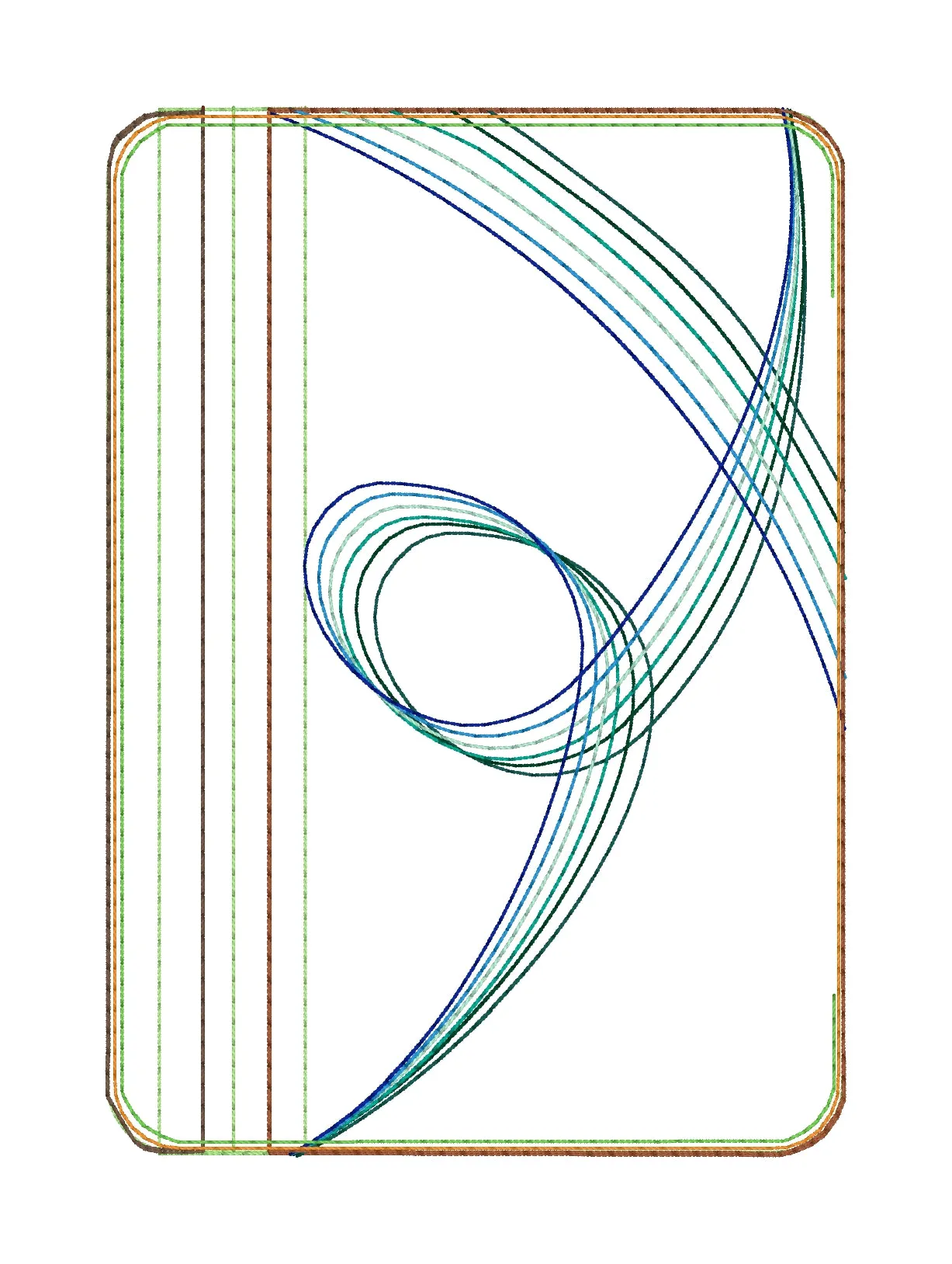 Wisp ITH Bag (5 sizes available) machine embroidery design DIGITAL DOWNLOAD