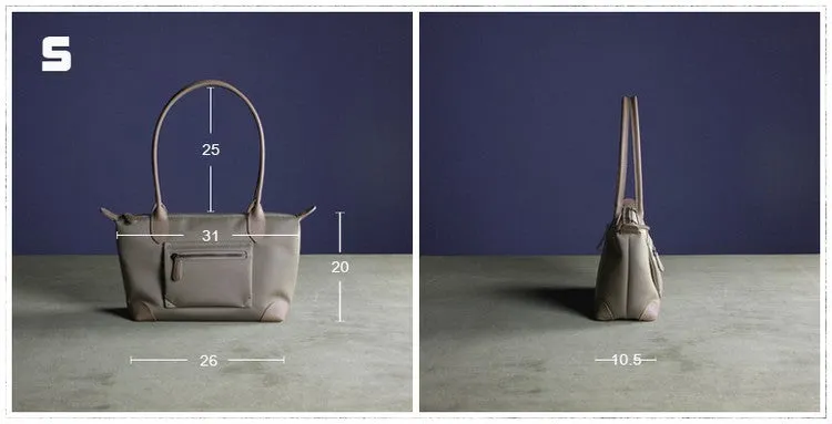Womens Light Gray Nylon Shoulder Tote Small Light Gray&Yellow Nylon Handbag Purse for Ladies