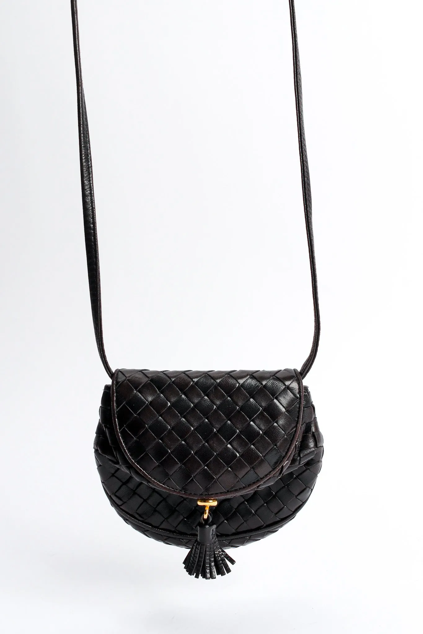Woven Leather Intrecciato Mini Bag