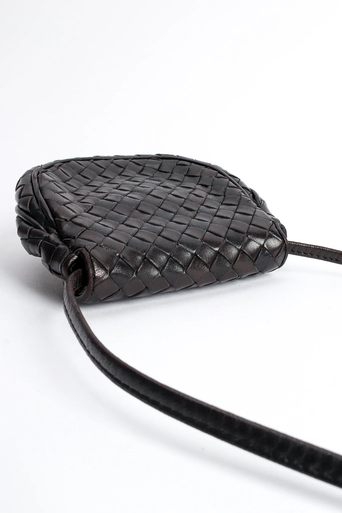 Woven Leather Intrecciato Mini Bag