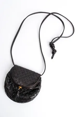 Woven Leather Intrecciato Mini Bag
