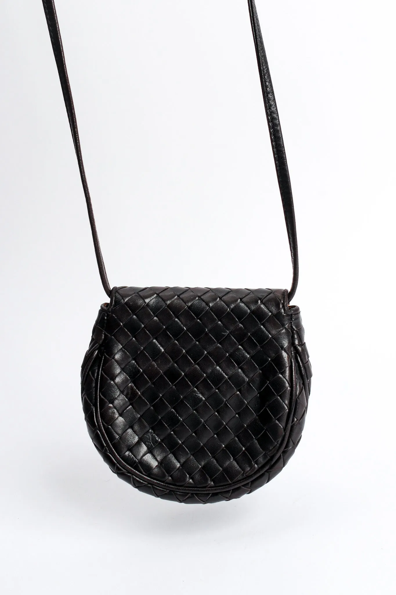 Woven Leather Intrecciato Mini Bag