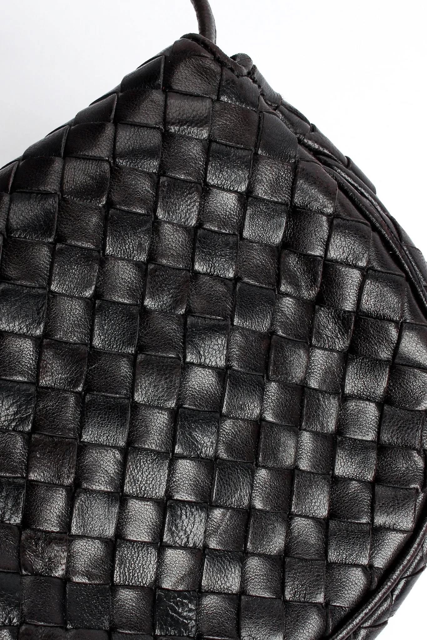 Woven Leather Intrecciato Mini Bag