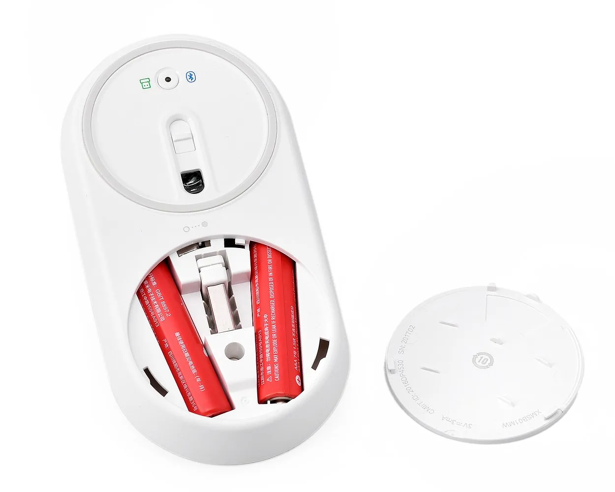 Xiaomi 2.4GHz and Bluetooth Wireless Mouse with USB Receiver