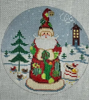XO-255A Patchwork Santa