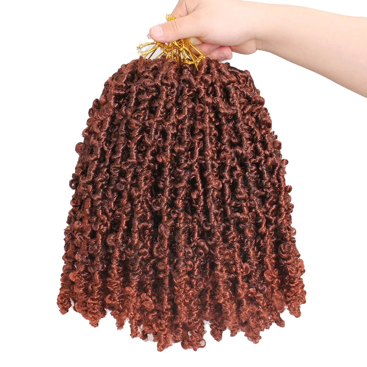 Xtrend 12''20''22“24''30”Butterfly Locs Crochet Hair Pre Looped Crochet Braids Synthetic Braiding Hair