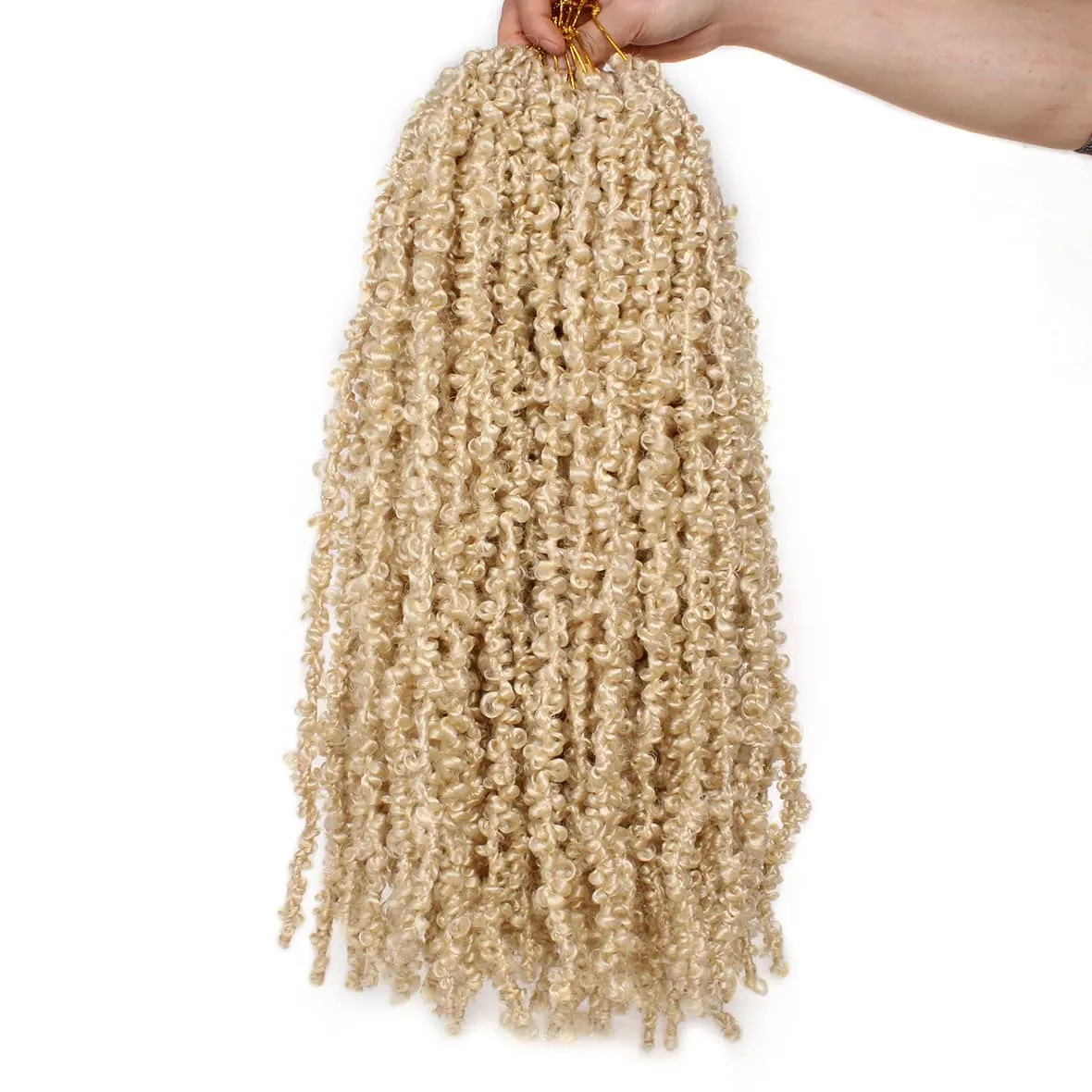 Xtrend 12''20''22“24''30”Butterfly Locs Crochet Hair Pre Looped Crochet Braids Synthetic Braiding Hair