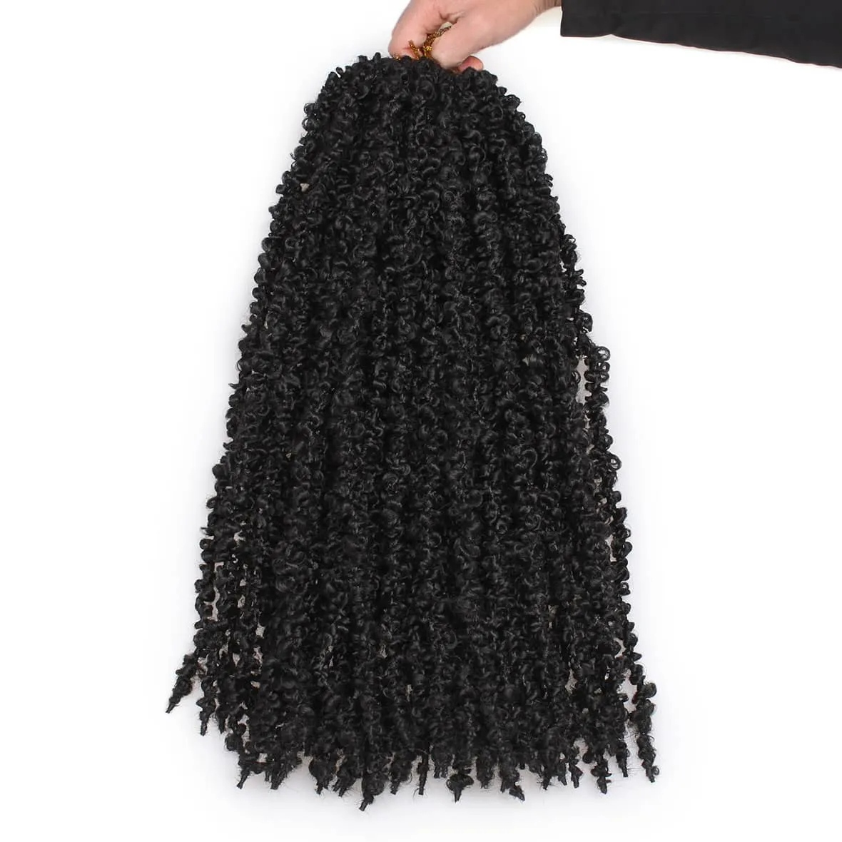Xtrend 12''20''22“24''30”Butterfly Locs Crochet Hair Pre Looped Crochet Braids Synthetic Braiding Hair