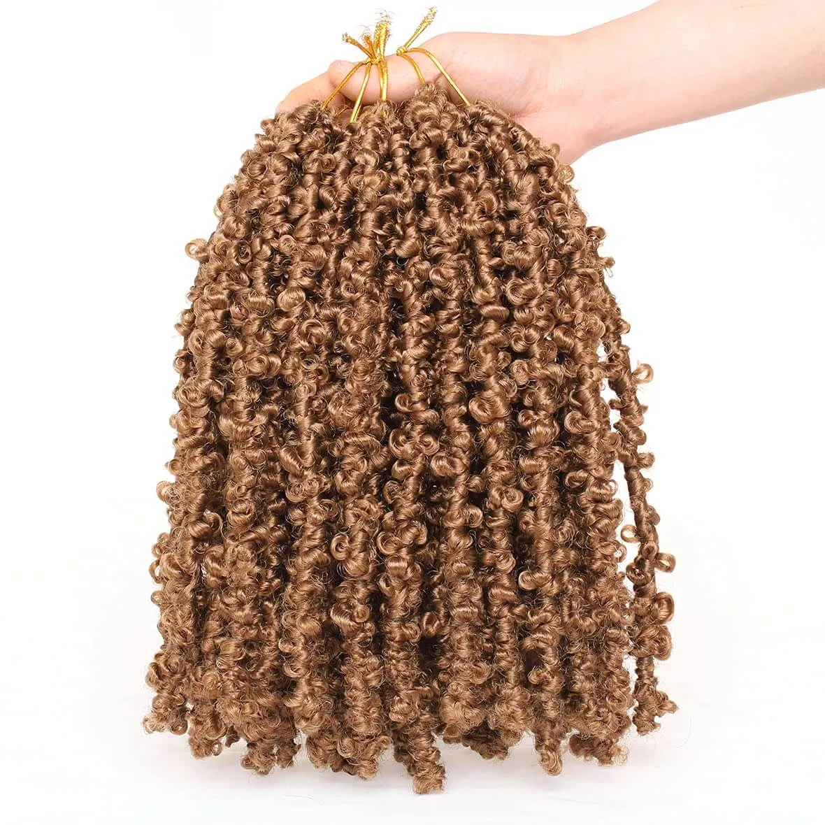 Xtrend 12''20''22“24''30”Butterfly Locs Crochet Hair Pre Looped Crochet Braids Synthetic Braiding Hair