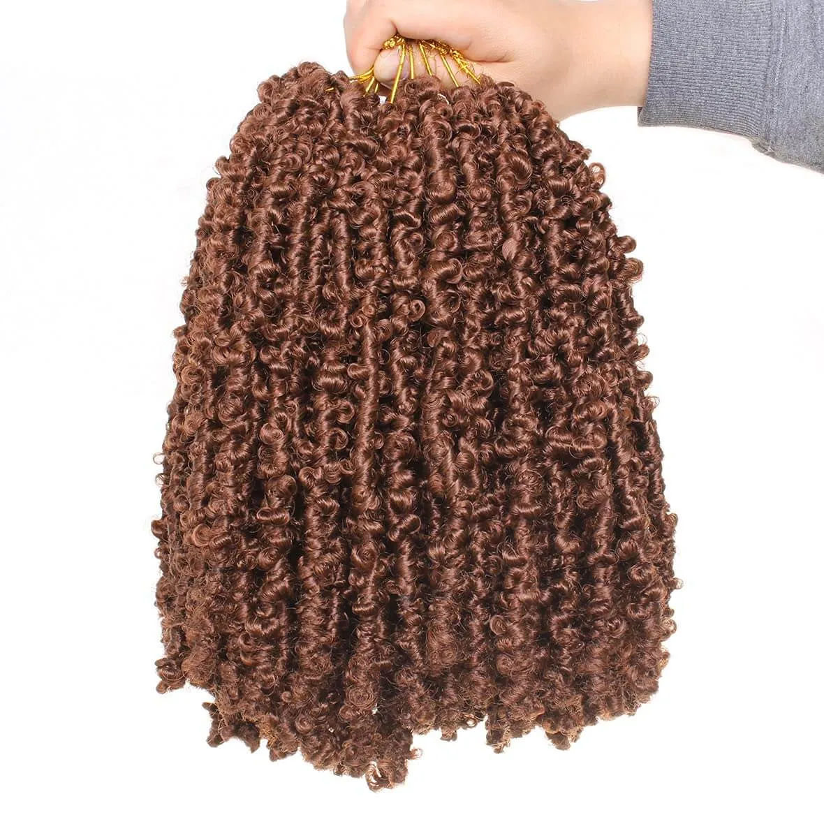 Xtrend 12''20''22“24''30”Butterfly Locs Crochet Hair Pre Looped Crochet Braids Synthetic Braiding Hair