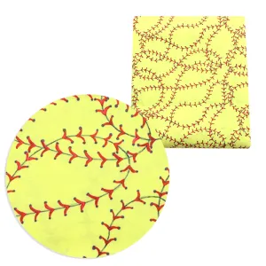 yellow series printed fabric