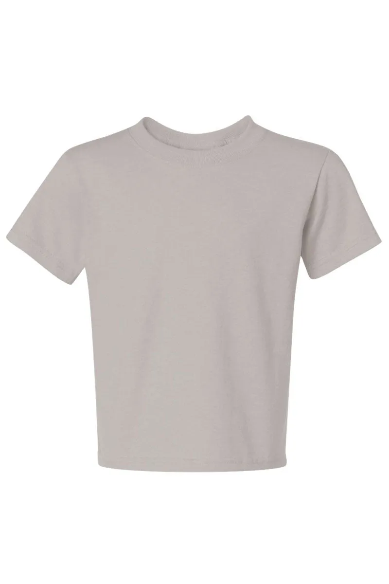 Youth Tis The Season Baseball Green and Gold Dri-Power 50/50 T-Shirt
