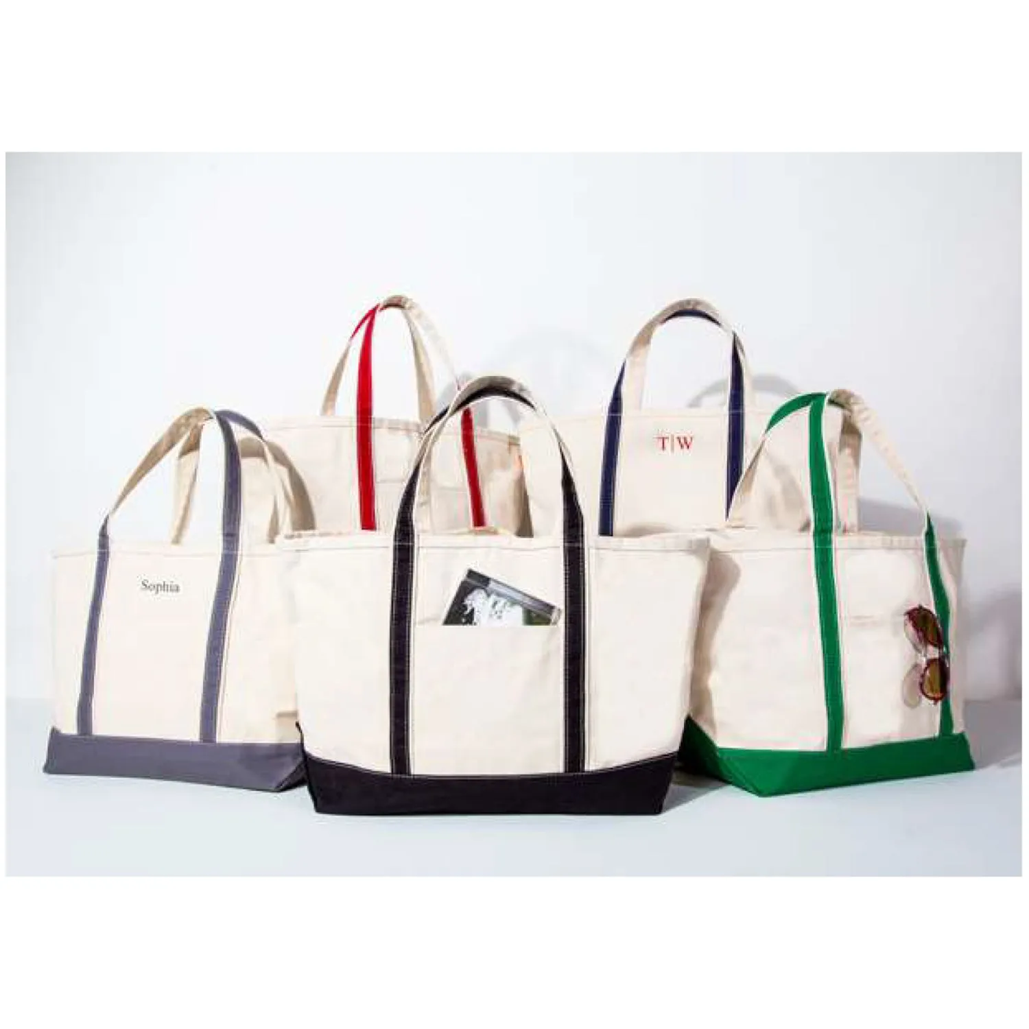 Zeta Tau Alpha Large Canvas Tote Bag