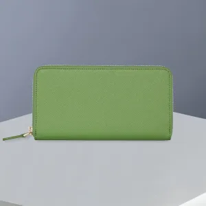 Zip Wallet | Apple Green