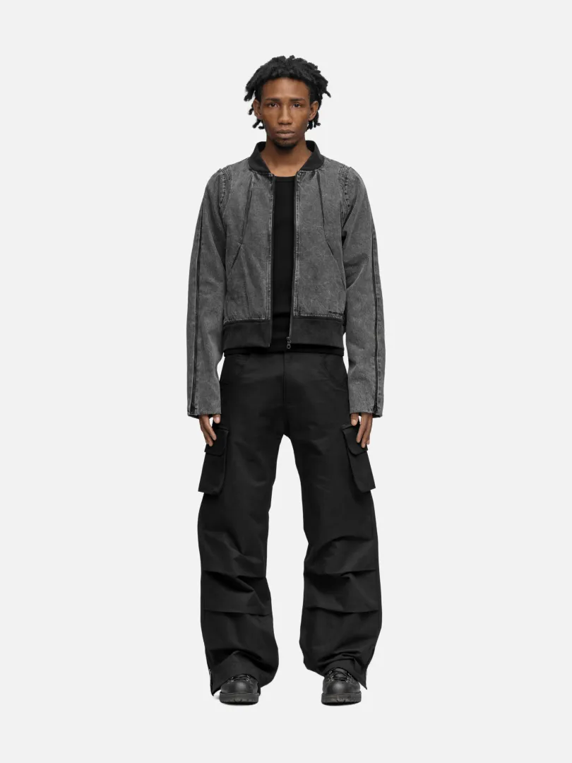 ZIPPER DENIM JACKET NOISE