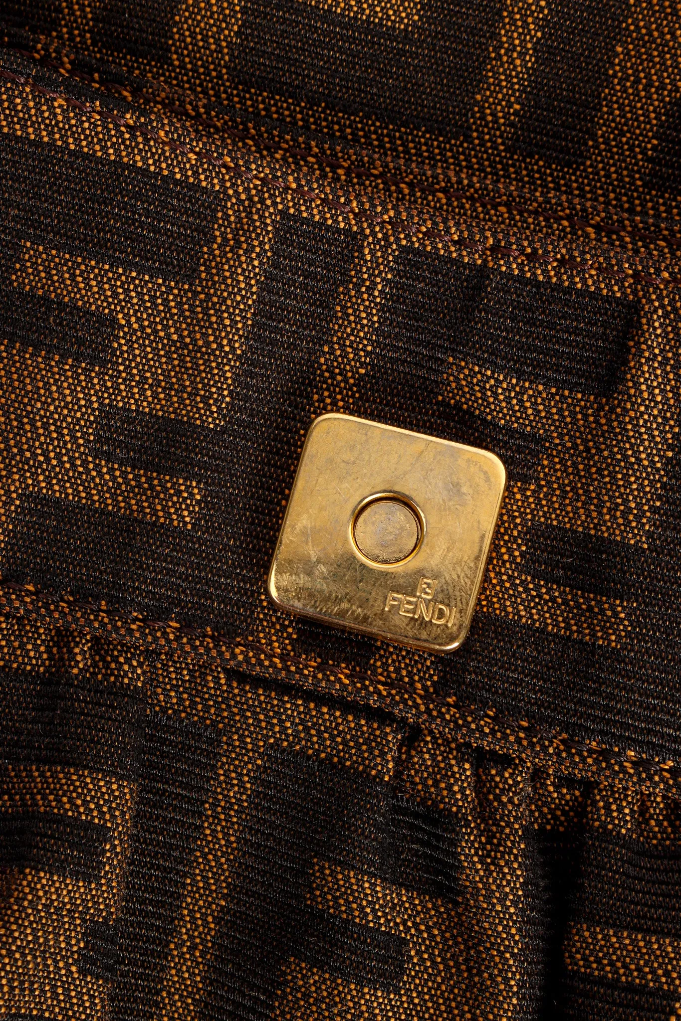 Zucca Monogram Flap Shoulder Bag