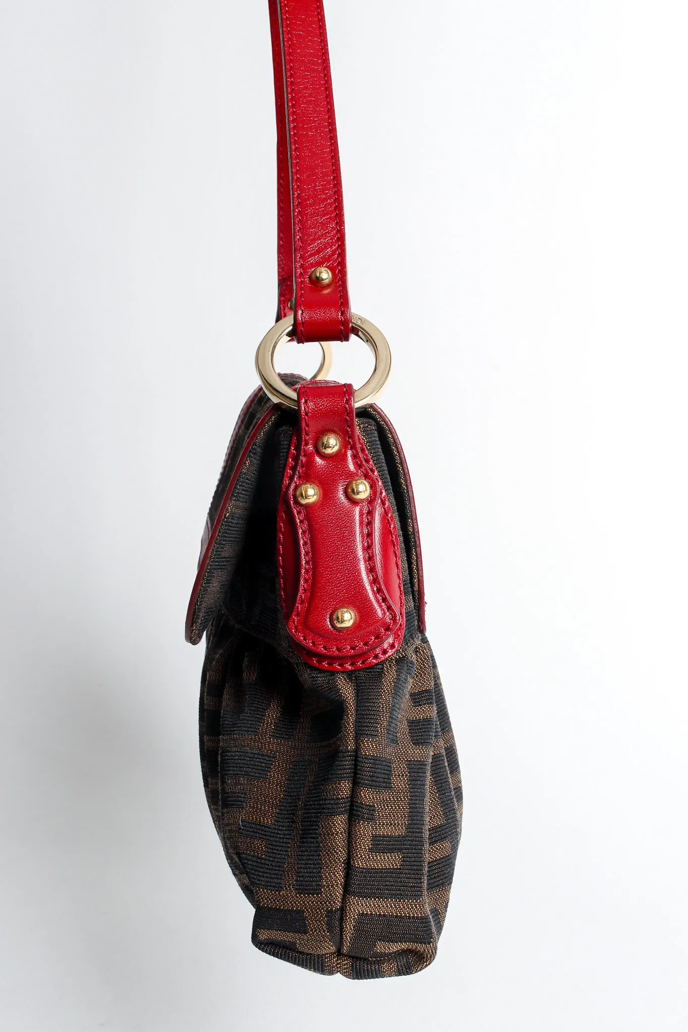 Zucca Monogram Flap Shoulder Bag