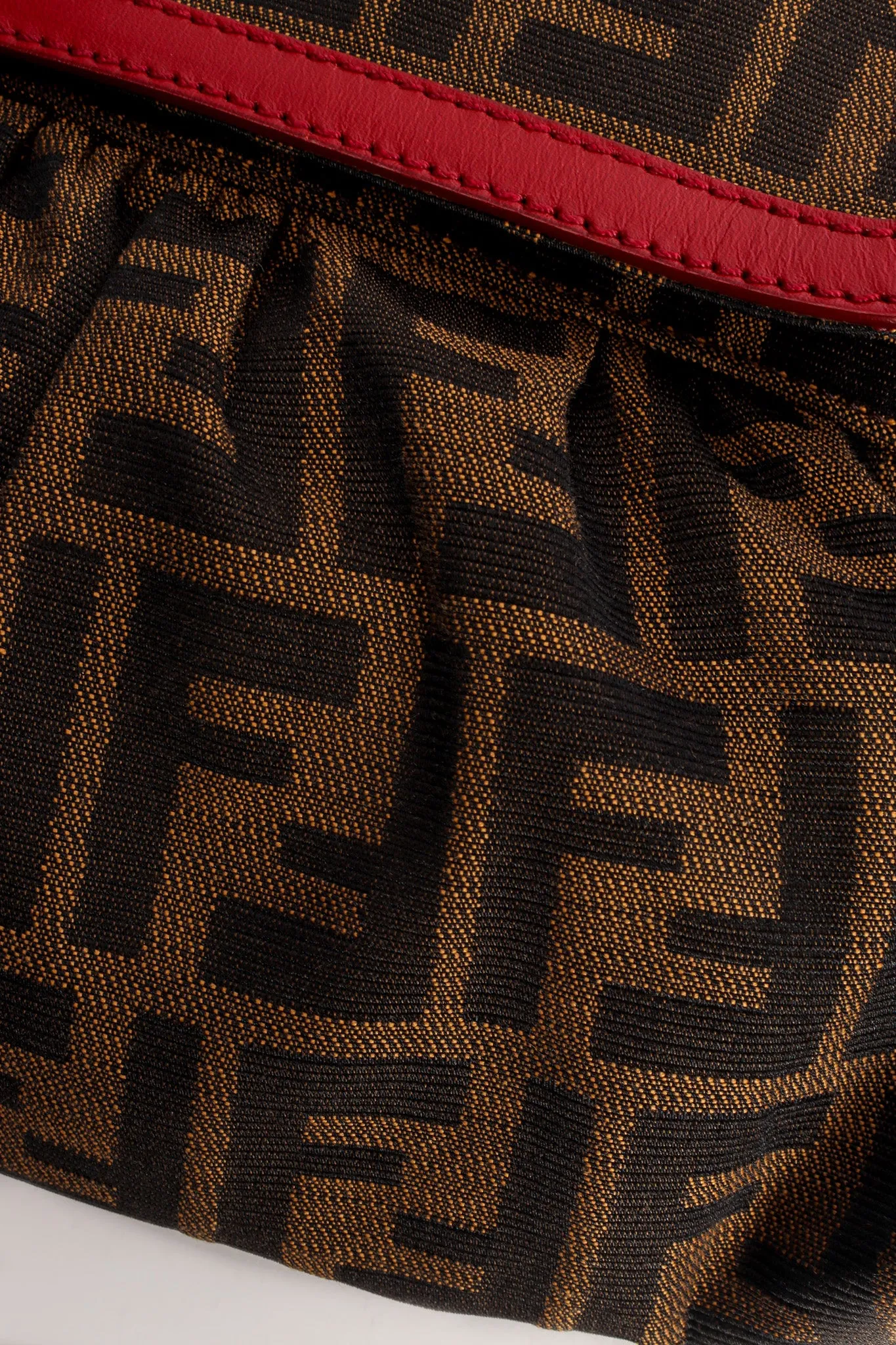 Zucca Monogram Flap Shoulder Bag